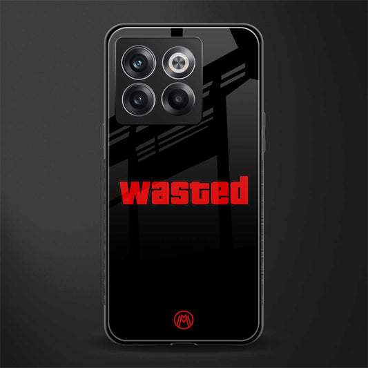 wasted back phone cover | glass case for oneplus 10t