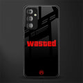 wasted back phone cover | glass case for samsung galaxy f23 5g