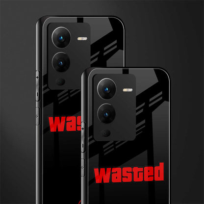 wasted back phone cover | glass case for vivo v25 pro 5g