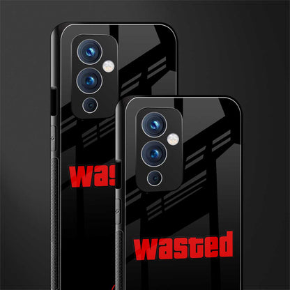 wasted back phone cover | glass case for oneplus 9