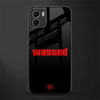 wasted back phone cover | glass case for vivo y72