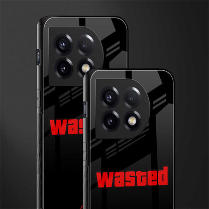 wasted back phone cover | glass case for oneplus 11