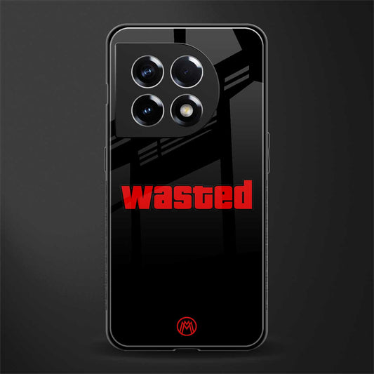 wasted back phone cover | glass case for oneplus 11
