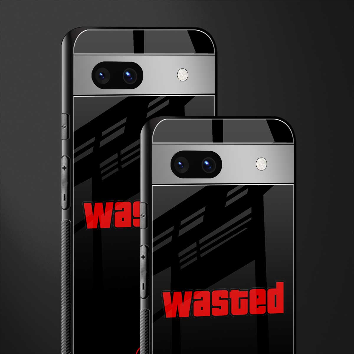 wasted back phone cover | glass case for Google Pixel 7A