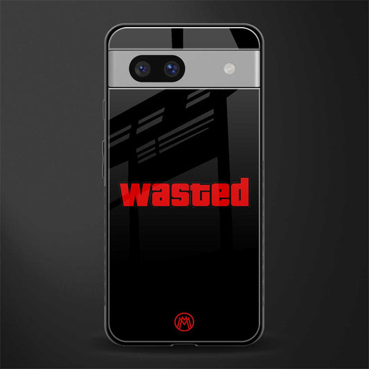 wasted back phone cover | glass case for Google Pixel 7A