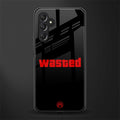 wasted back phone cover | glass case for samsun galaxy a24 4g