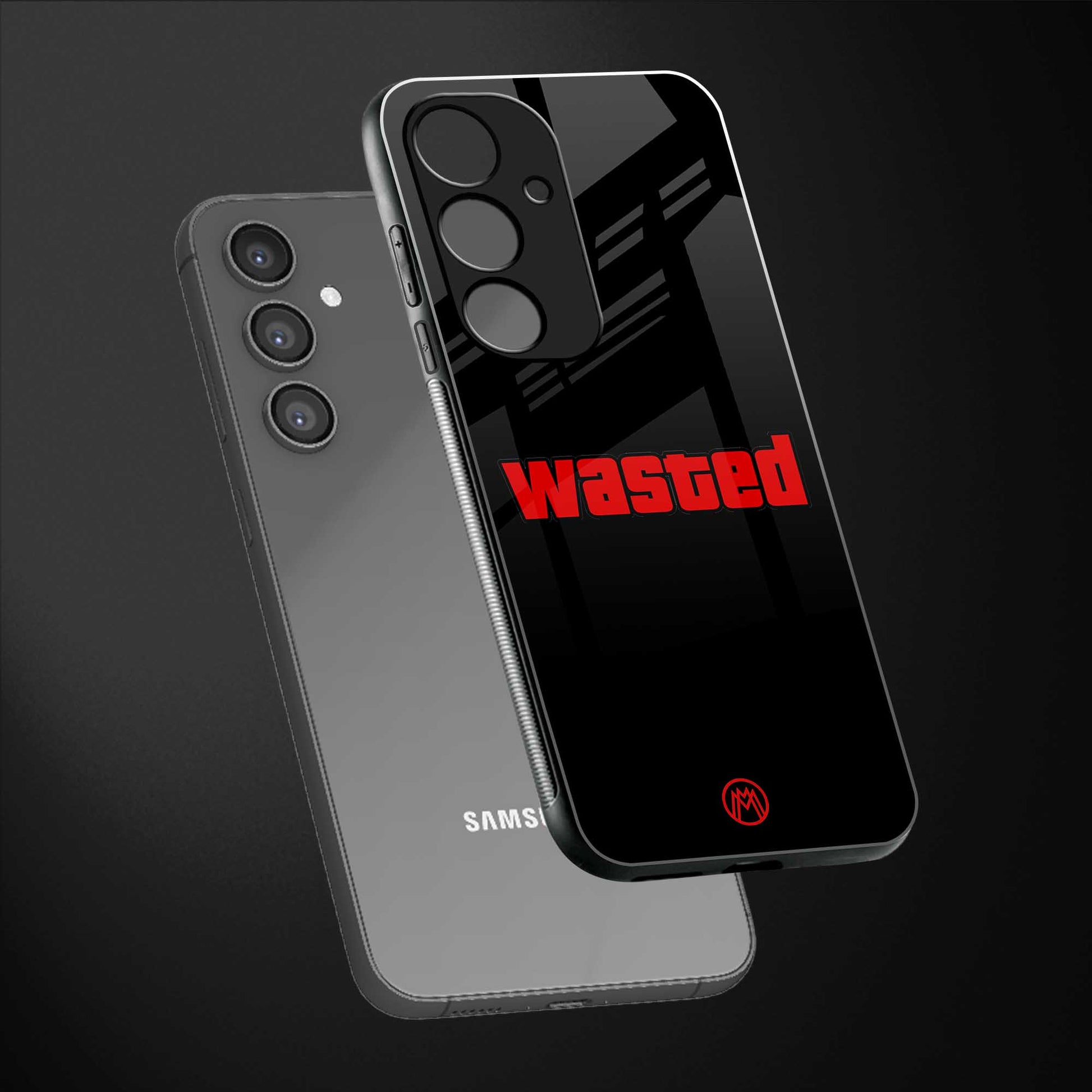 wasted back phone cover | glass case for samsung galaxy s23 fe 5g