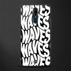 waves glass case for oppo a9 image