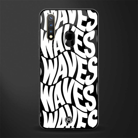 waves glass case for vivo u20 image