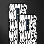 waves glass case for vivo v17 pro image-2