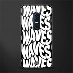 waves glass case for vivo v17 pro image