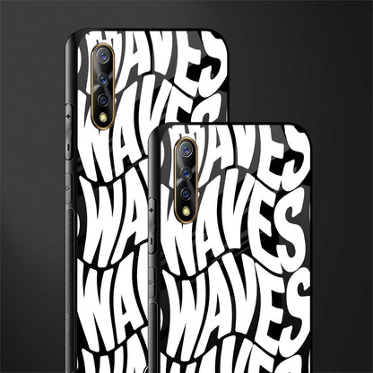 waves glass case for vivo z1x image-2
