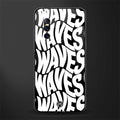 waves glass case for vivo v15 pro image