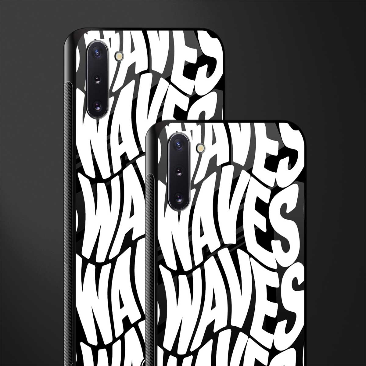 waves glass case for samsung galaxy note 10 image-2