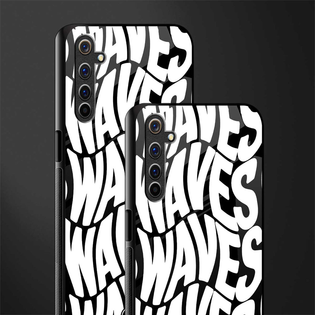 waves glass case for realme 6i image-2