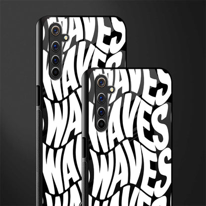 waves glass case for realme 6 pro image-2