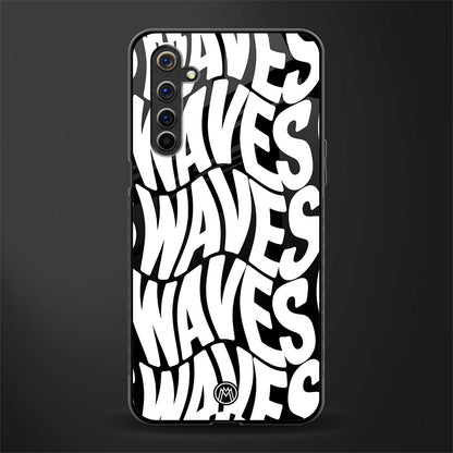 waves glass case for realme 6 image
