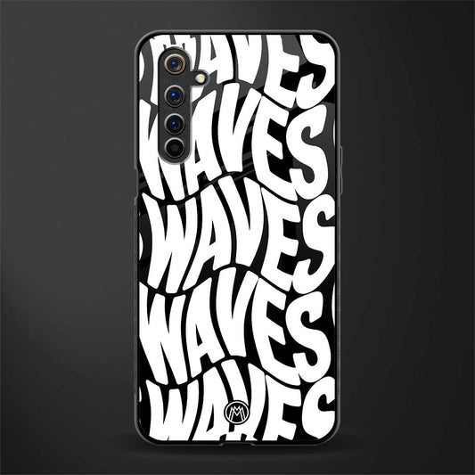 waves glass case for realme 6 pro image