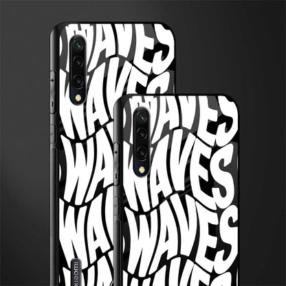 waves glass case for mi a3 redmi a3 image-2