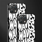 waves glass case for mi 11 lite image-2