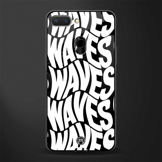 waves glass case for realme 2 image