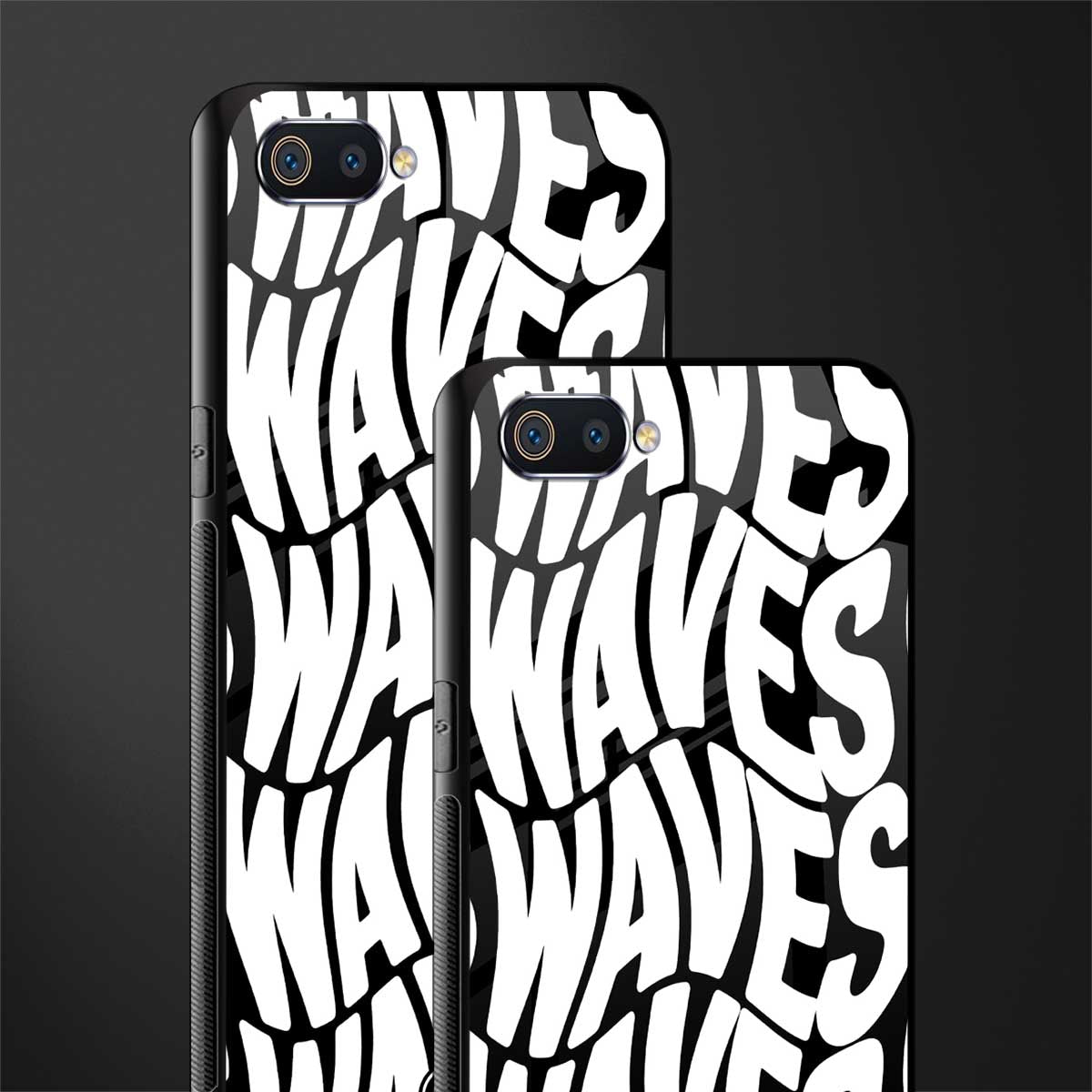 waves glass case for realme c2 image-2