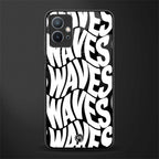 waves glass case for vivo y75 5g image