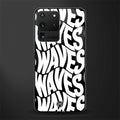 waves glass case for samsung galaxy s20 ultra image