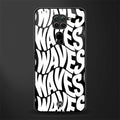 waves glass case for redmi note 9 image