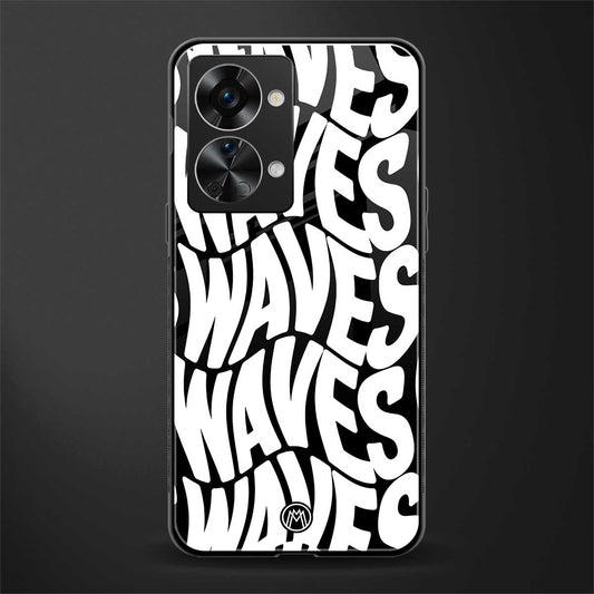 waves glass case for phone case | glass case for oneplus nord 2t 5g