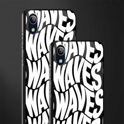 waves glass case for vivo y91i image-2