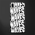 waves glass case for vivo v11 pro image