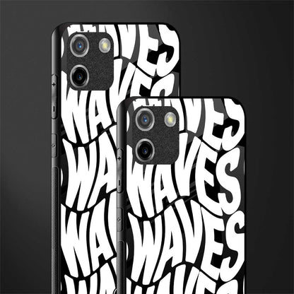 waves glass case for realme c11 image-2