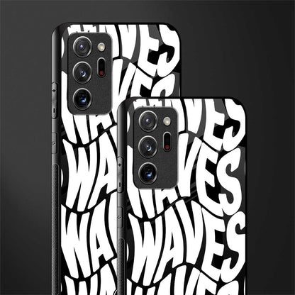 waves glass case for samsung galaxy note 20 ultra 5g image-2