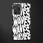 waves glass case for samsung galaxy note 20 ultra 5g image