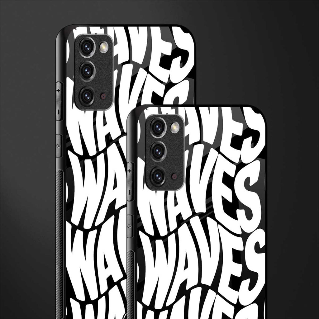 waves glass case for samsung galaxy note 20 image-2
