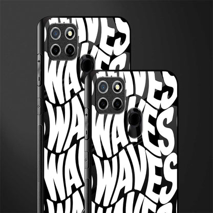 waves glass case for realme c12 image-2