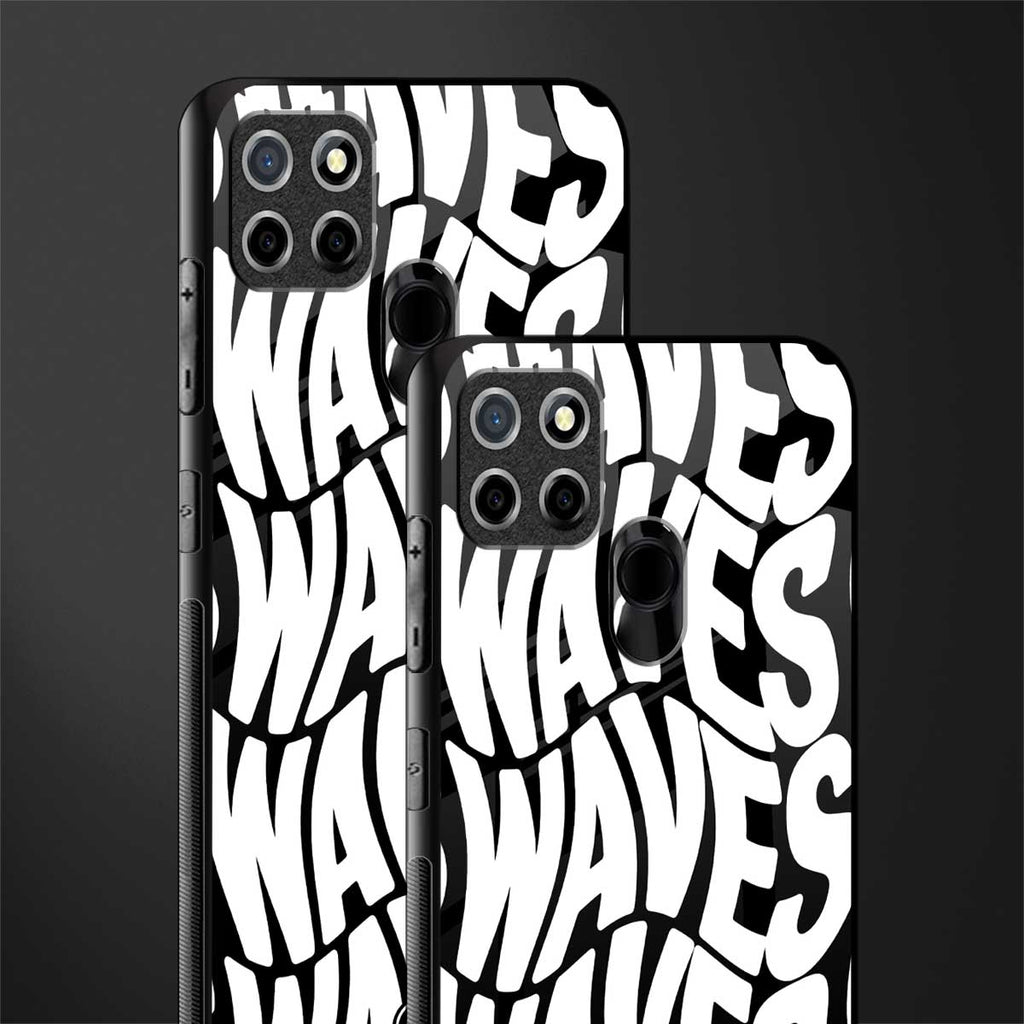 waves glass case for realme narzo 30a image-2