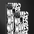 waves glass case for realme narzo 30a image-2