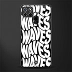 waves glass case for realme narzo 30a image