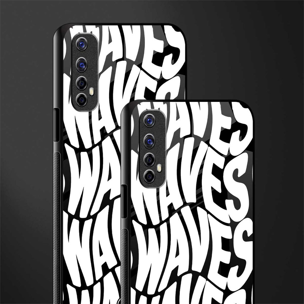 waves glass case for realme narzo 20 pro image-2
