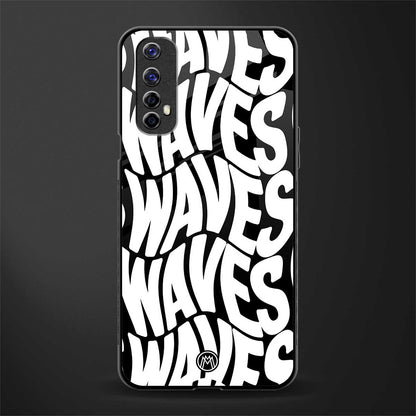 waves glass case for realme 7 image