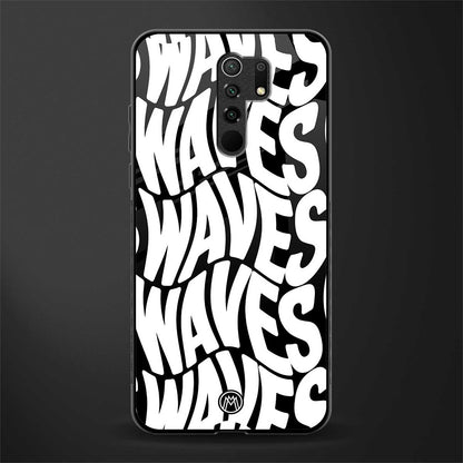 waves glass case for poco m2 image