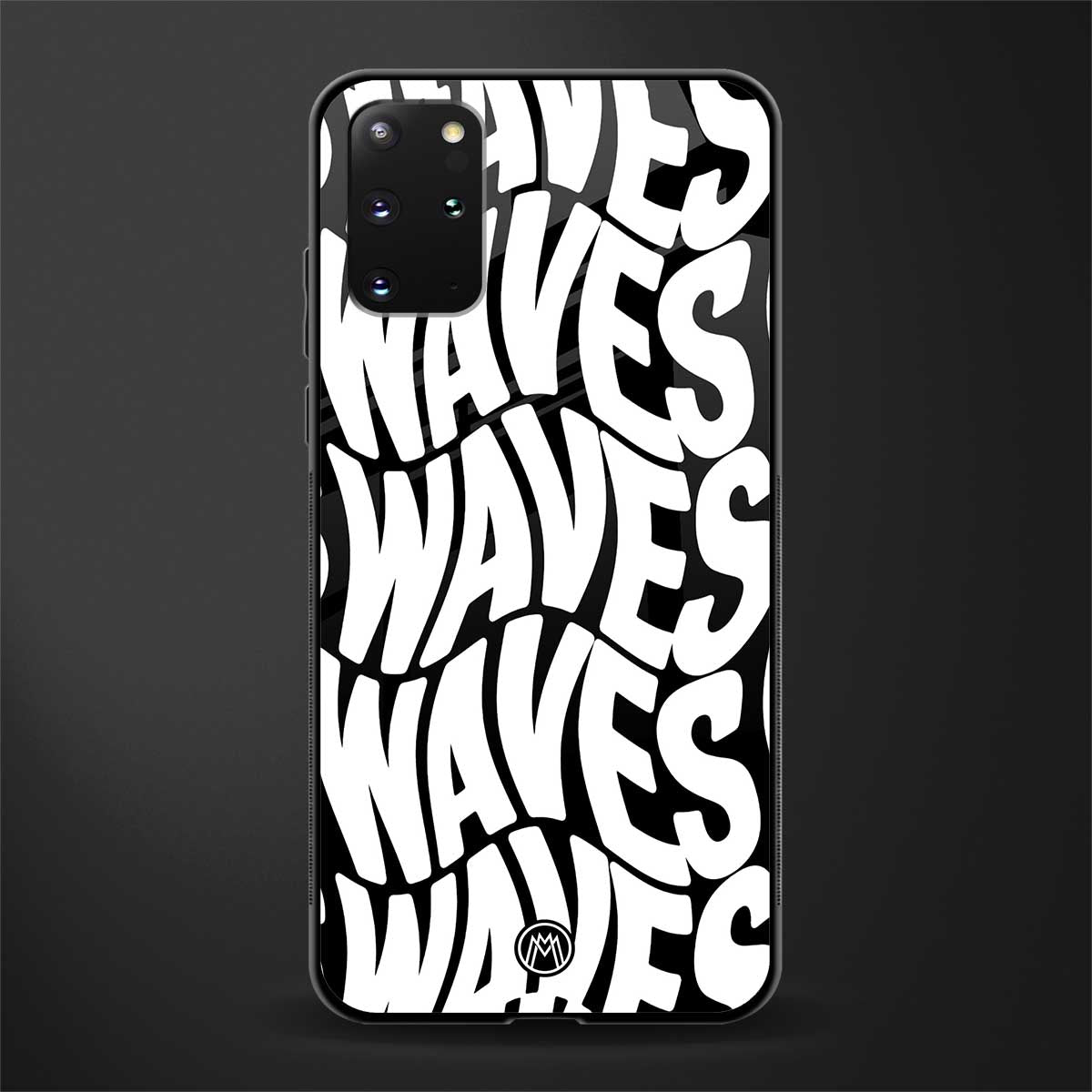 waves glass case for samsung galaxy s20 plus image