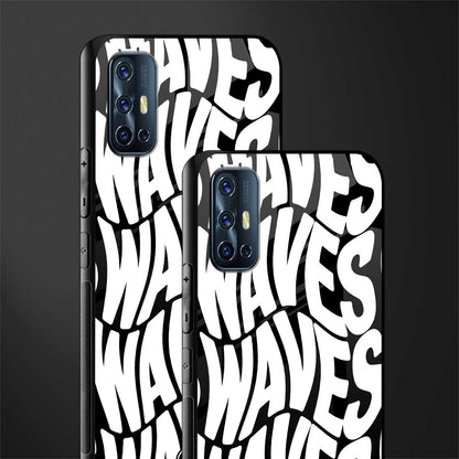 waves glass case for vivo v17 image-2