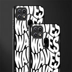 waves glass case for oppo a15 image-2