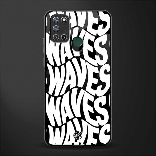 waves glass case for realme 7i image