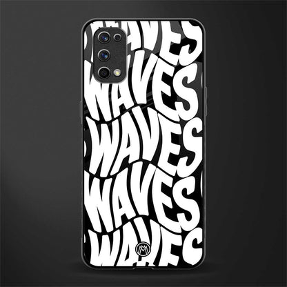 waves glass case for realme 7 pro image