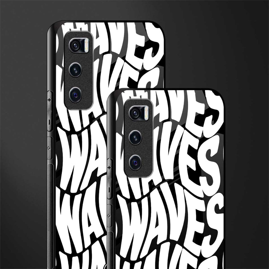 waves glass case for vivo v20 se image-2