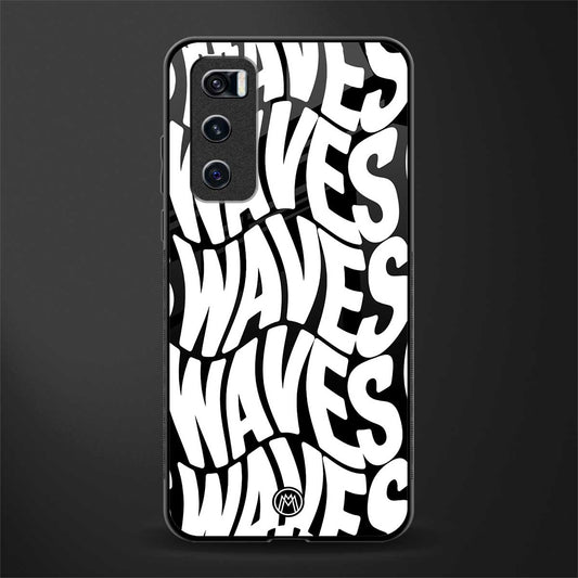 waves glass case for vivo v20 se image